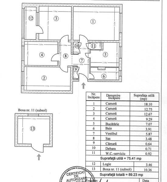 Jean Steriadi, 10 minute metrou 1 Decembrie 1918, Gura Ialomitei, centrala